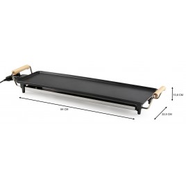 DOMO Wood Look Rodzinny grill Teppanyaki 1800W DO8312TP