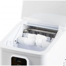 DOMO Kostkarka do lodu z kompresorem (0,8l/120W), biała DO9292IB