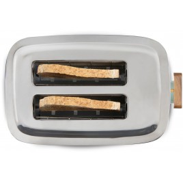 DOMO WOOD YOU Toster na 2 kromki, 1000 W, zielony DO973T