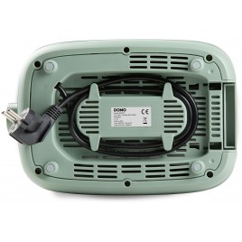 DOMO WOOD YOU Toster na 2 kromki, 1000 W, zielony DO973T