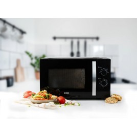 DOMO Kuchenka mikrofalowa (30L/900W) czarny DO23001