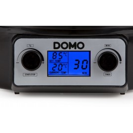 DOMO Garnek do pasteryzacji,stal nierdz. z LCD-2 otwory-kranik inox (27l /2000W) DO42329PC