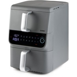 DOMO Podwójna frytkownica beztłuszczowa 3,5+6,5 l DO549FR