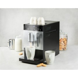 DOMO Automatyczny ekspres do kawy z dyszą do mleka DO741K