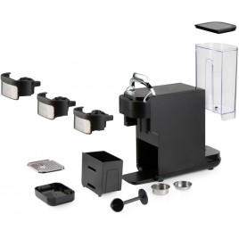DOMO Ekspres do kawy4w1 na pody i kapsułki – czarny DO748K