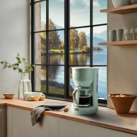 DOMO WOOD YOU Ekspres przelewowy - zielony DO755K