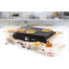 DOMO Elektryczna patelnia do pancakes na 6 sztuk DO8717PN