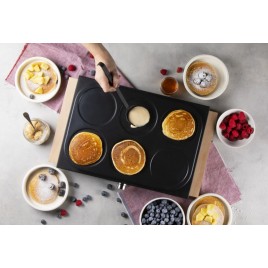 DOMO Elektryczna patelnia do pancakes na 6 sztuk DO8717PN