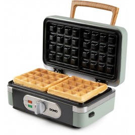 DOMO Opiekacz / Grill / Gofrownica 3w1 - zielony DO9276C