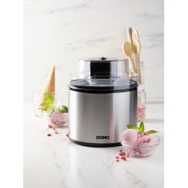 DOMO Maszynka do lodów z pojemnikiem chłodzącym - 2 L DO9302I