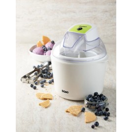 DOMO Maszynka do lodów z pojemnikiem chłodzącym – 1,5 L DO9304I