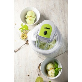 DOMO Maszynka do lodów z pojemnikiem chłodzącym – 1,5 L DO9304I