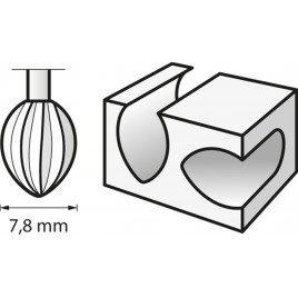 DREMEL Frez szybkotnący 7,8 mm 26150144JA