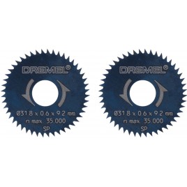 DREMEL Tarcza do cięcia wzdłużnego / poprzecznego 31,8 mm, 2 szt. 26150546JB