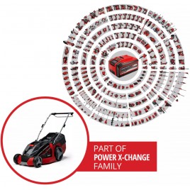 Einhell GE-CM 43 Li M Kit Kosiarka akumulatorowa (43cm/2x18 V/2x4,0Ah) 3413130