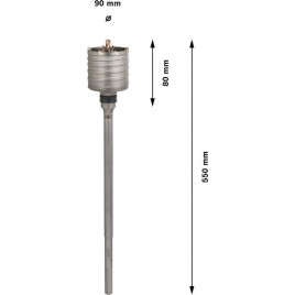 BOSCH 90 x 80 x 420 mm F00Y145199