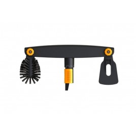 Fiskars Zestaw do czyszczenia rynien + trzonek teleskopowy L 1001425
