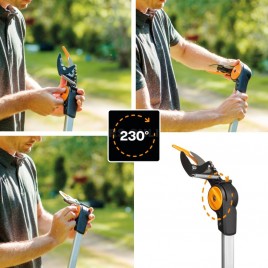 Nożyce teleskopowe Fiskars UPX86 + piła do przycinania 1023634