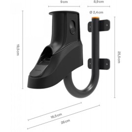 Fiskars Uchwyt naścienny do bębna z wężem XL 1027095