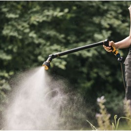 Fiskars Konewka 3 funkcje, sterowanie z przodu 1065488