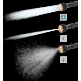 Fiskars Konewka 3 funkcje, sterowanie z przodu 1065488