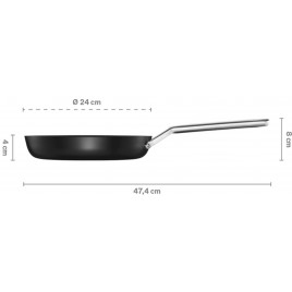 Fiskars Patelnia 24 cm 1066946