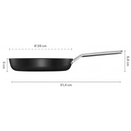 Fiskars Patelnia do smażenia 28 cm 1066948