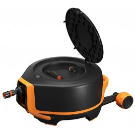 Fiskars Bęben automatyczny XL z kółkami, 13 mm (1/2"), zasięg 27 m 1067548