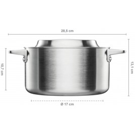Fiskars Garnek stalowy Norden 3,0L 1067639