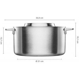Fiskars Garnek stalowy Norden 5,0L 1067640