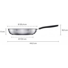 Fiskars Patelnia z powierzchnią ceramiczną 24cm 1072310