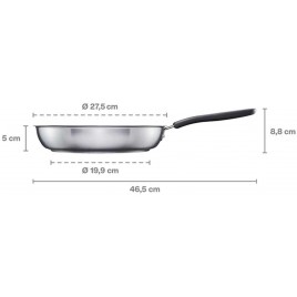 Fiskars Patelnia z powierzchnią ceramiczną 26cm 1072311