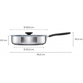 Fiskars Patelnia z powierzchnią ceramiczną 26cm 1072314