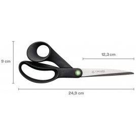Fiskars Nożyczki uniwersalne duże 25cm czarne 1074546