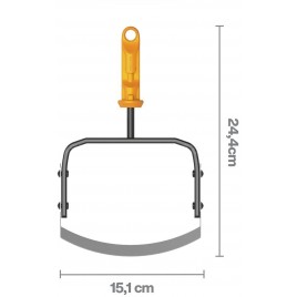 Fiskars OneClick Skrobak do chwastów (15,1 cm) 1080696