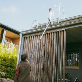 Fiskars OneClick Czyścik do rynien 1080698