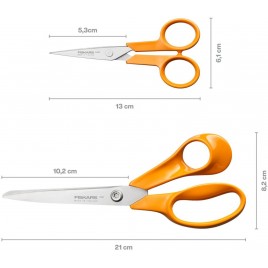 Fiskars Classic Zestaw nożyczek krawieckich 21 cm + 13 cm 1082398