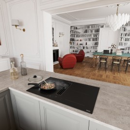 Franke FMY 8352 BA HI Okap kuchenny – czarne matowe szkło / biała grafika 340.0731.790