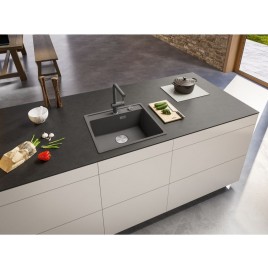 Franke Maris MRG 610-52 RTL, 560x510 mm, Zlewozmywak, Fragranit, Kam. szary 114.0661.763
