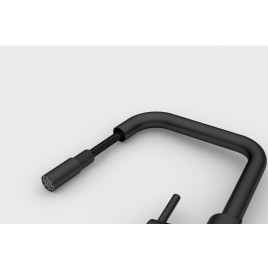 Franke Lina U pull-out Bateria kuchenna, Czarny mat 115.0728.477