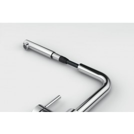 Franke Lina L pull-out Bateria kuchenna, Kamienny szary 115.0728.486