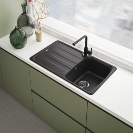 Franke Lina L pull-out Bateria kuchenna, Onyx 115.0728.484