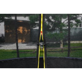 G21 SpaceJump Trampolina, 366 cm, czerwona, z siatką ochronną + darmowa drabinka 69042690