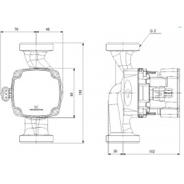 Grundfos ALPHA1 32-40 180 220-240V 9H AB0 Pompa obiegowa 93074165 Grundfos ALPHA1 32-40 180 220-240V 9H AB0 Pompa obiegowa 93074165