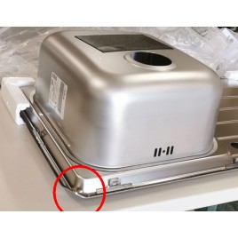 OUTLET Franke Neptun NEX 611/2, 860x510, zlewozmywak stalowy lewy 101.0120.271 USZKODZONY