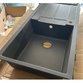 OUTLET BLANCO METRA XL 6 S Silgranit zlewozmywak szarość skały 518880 Z WYWIERCZONYM OTWOR