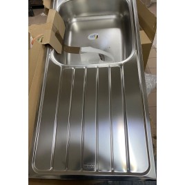 OUTLET Franke Spark SKX 611-100,1000x500 mm,stal szlachetna jedwab 101.0504.059 USZKODZONY