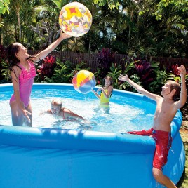 INTEX Easy Set Pool Basen 244 x 61 cm pompa kartuszowa 28108GN