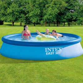 INTEX Easy Set Pool Basen 396 x 84 cm pompa kartuszowa 28142GN