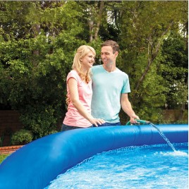 INTEX Easy Set Pool Basen 457 x 84 cm pompa kartuszowa 28158NP